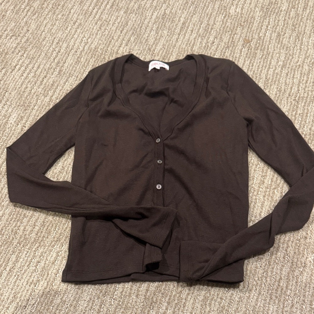 Goldie Brown Button Down Shirt